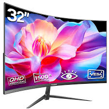 Moniteur Gaming Gawfolk Dordinateur avec Technologie FreeSync