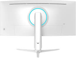 Moniteur Gaming Blanc LC POWER LC M34 Q C PRO - Performance Visuelle Éblouissante