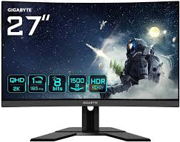 Moniteur Gaming GIGABYTE G27QC Ultra Noir 165Hz - Plongée dans le QHD