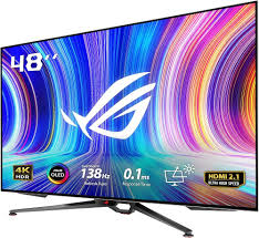 ASUS ROG PG48UQ : L'écran gaming 4K ultime avec haut-parleurs USB intégrés