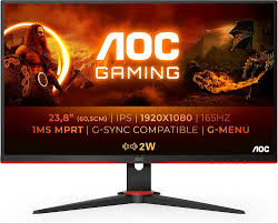 AOC 24G2SPU BK - Écran Gaming 24 Pouces Performant