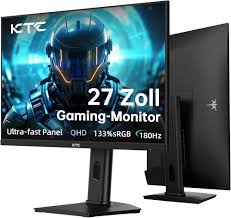 KTC Écran 27 Pouces 180Hz - Expérience de Jeu Immersive