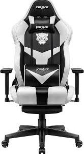 Fauteuil Gaming Ergonomique avec Repose Pieds Inclinable - Confort Optimal