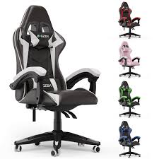 Chaise de Bureau Gaming Bigzzia Ergonomique Confortable
