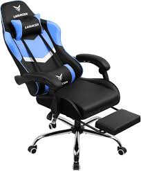 LUCKRACER Repose Pieds Télescopique Ergonomique Appui Tête - Confort Ultime pour votre Chaise Gaming