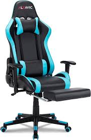 Fauteuil Ergonomique ALEAVIC avec Repose Pieds Rétractable - Confort Ultime pour Gamer