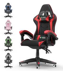 Bigzzia Chaise Gaming Dordinateur Ergonomique - Confort Ultime