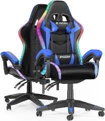 Bigzzia Chaise Gaming Avec Effets - Confort et Style pour Adultes