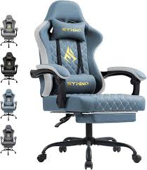 Symino Ergonomique Lombaire Repose Pieds Fauteuil - Confort Maximal pour les Gamers