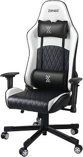 Chaise Gaming Ergonomique ZENEZ avec Appui Tête et Lombaire