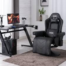MAX Lombaire Repose Pieds Réglables avec Porte Gobelet - Confort Ultime pour Chaise Gaming Large