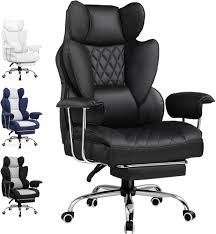 GTPLAYER Fauteuil Ergonomique pour Gamer avec Repose-pieds