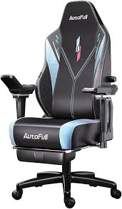 Chaise Gaming Ergonomique AutoFull avec Accoudoirs Réglables
