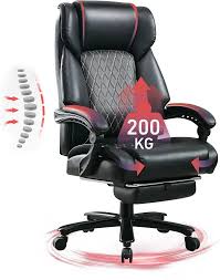 Fauteuil Lombaire Ergonomique Rembourré BRTHORY - La Chaise Gaming Poids Lourd Idéale