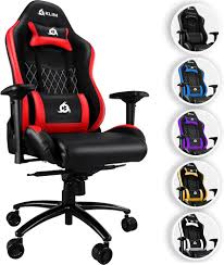 Chaise Gaming KLIM Esports Ergonomique Inclinable - Confort Optimal pour Poids Lourd
