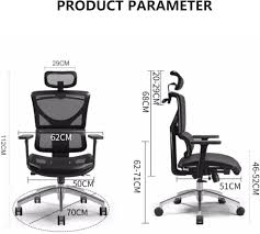 Fauteuil Gaming Ergonomique HGTRH - Confort et Silencieux pour Poids Lourd