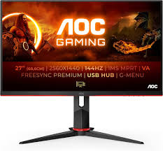AOC Q27G2U BK - Écran Gaming 27 pouces avec FreeSync