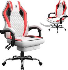 HLFURNIEU Repose Pieds Ergonomique Professionnel pour Chaise Gaming