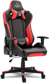 Cadeira Gaming ALPHA GAMER AGZETA BK R - Confort et Performance