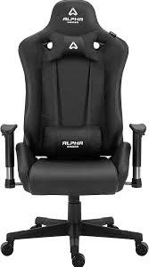 Cadeira Gaming ALPHA GAMER AGZETA BK - Confort e Estilo para Jogadores