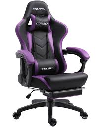 Fauteuil Gaming Dowinx LS 6688 Violet – Confort et Style pour les Gamers