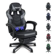 YOURLITE Inclinable Ergonomique Lombaire Repose Pieds - La chaise gaming ajustable parfaite