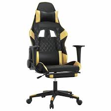 Chaise Gaming Doré CIADAZ : Élégance et Confort Réunis