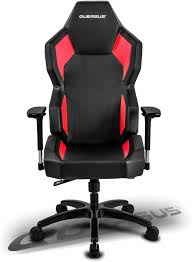Chaise Gaming Quersus Simili Rouge - Confort et Style pour Vos Sessions de Jeu
