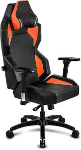 Chaise Gaming Quersus Simili Orange - Confort et Style