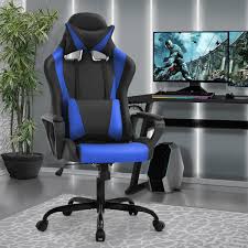Fauteuil Gamer Ergonomique BestOffice en Bleu - Confort et Style