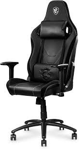 MSI Chaise Gaming Mousse Noir - Confort Optimal pour Vos Sessions de Jeu