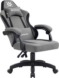 Defender Ergonomique Appuie Tête Lombaire Réglable pour Chaise Gaming