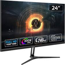 Moniteur Gaming 24 pouces FreeSync Premium - Performance Inégalée