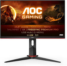 AOC 24G2SU BK - Écran Plat PC Gaming Ultra-Rapide