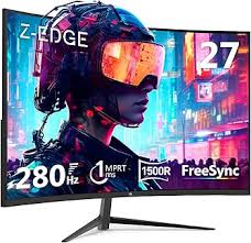 Moniteur Z Edge Incurvé 1920x1080 FreeSync - Écran Gaming 240 Hz Incurvé