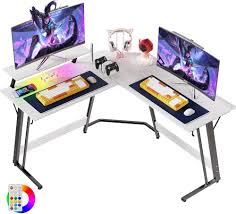 Bureau Gaming Devoko 130×130cm : alliez confort et performance