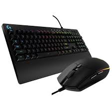 Souris et Clavier Gaming Logitech - Éclairage Éclaboussures Personnalisable Multimédia