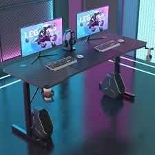 Devoko Bureau Informatique Porte Gobelet Porte Casque - Le Mobilier Idéal pour Votre Setup Gaming