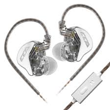 Écouteurs IEM Gaming avec Micro CCA Intra Auriculaires Diaphragme Détachable