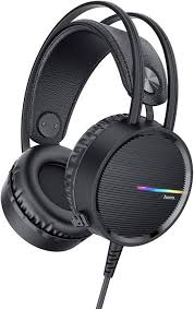 Microphone Surround Portable avec Éclairage LED RGB pour Oreillettes Gaming