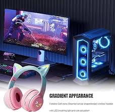 Toseky Oreilles Découte Pliables avec Microphone pour une Expérience Gaming Inégalée