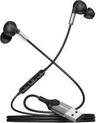 DuKabel Écouteurs Intra Auriculaires avec Microphone pour Gaming