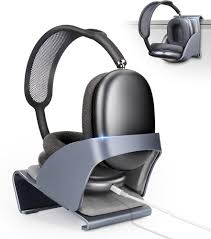 Support Hibernante Automatique en Aluminium pour AirPods Gaming