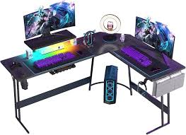 Devoko Bureau Gaming Angle - Le Meilleur Support pour Étudier et Travailler