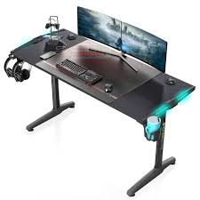 Support Ergonomique EUREKA ERGONOMIC pour Bureau Gaming 140x60