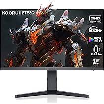 Ecran Gaming KOORUI 27 IPS DisplayPort 170Hz - Performance et Style à Prix Abordable