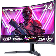 Moniteur Gaming Incurvé KOORUI - L'expérience Immersive Ultime