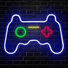Manette Gamepad Rucvixkt - Décoration Neon LED pour les Ados