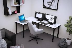 KOBI LED Bureaux Apprendre Travail - Le Bureau Gaming d'Angle Idéal