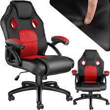 Accoudoirs Rembourrés Ergonomiques TecTake® pour Sièges de Bureau Gaming